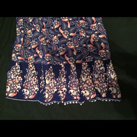 Princess Polly colorful blue wrap dress, Size 10 (AUS) - Picture 5 of 7